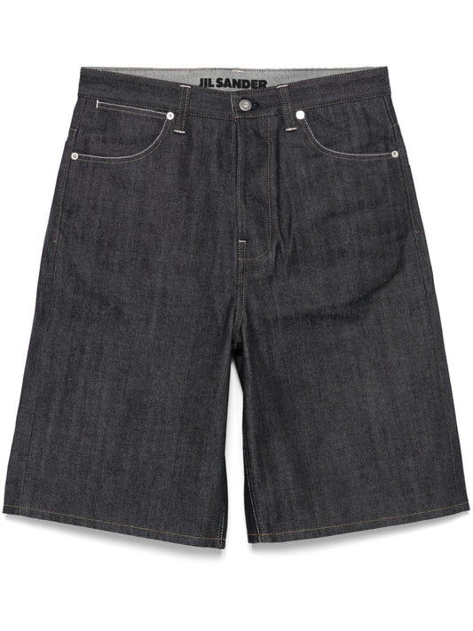 JIL SANDER-DENIM SHORTS-