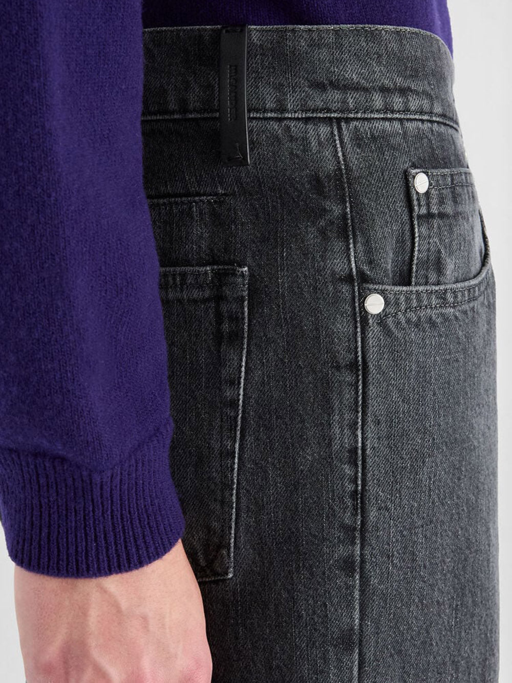 JIL SANDER-DENIM TROUSER 4 TREATED CV-