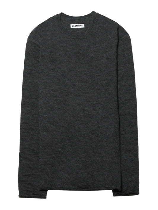 JIL SANDER-DOUBLE T-SHIRT CN LS-