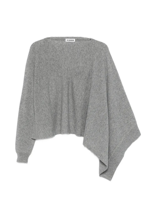 JIL SANDER-draped sweater-