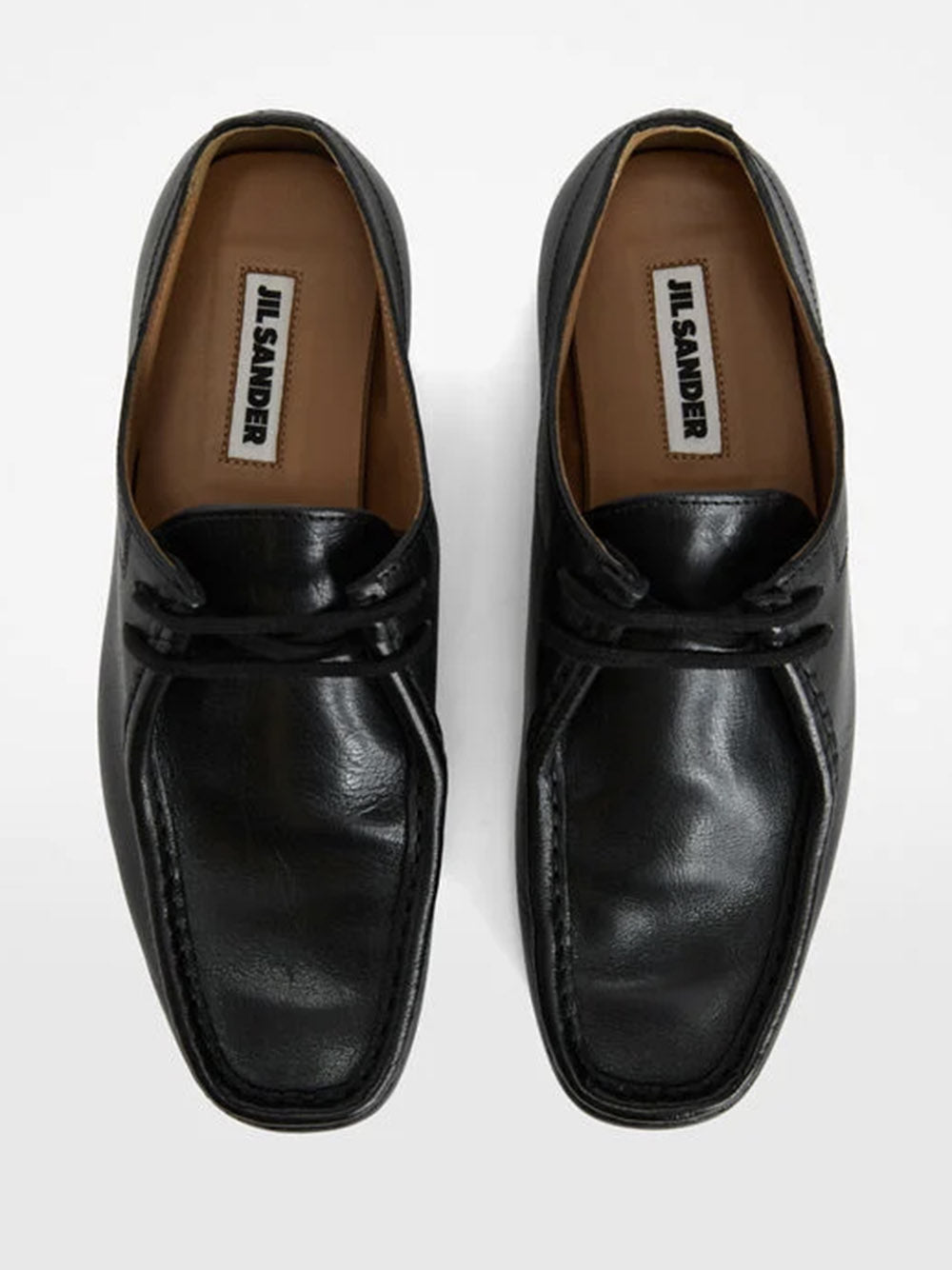 JIL SANDER 12AW ラフシモンズ期 レザーシューズ JIL SANDER-Hood Lace-Up Shoes-J32ZJ0026P7698 001 – Dope