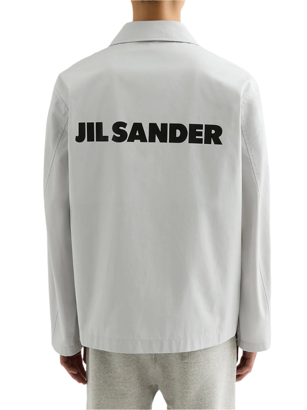 JIL SANDER-Jacket with logo-J54BN0002J45306 058 – Dope