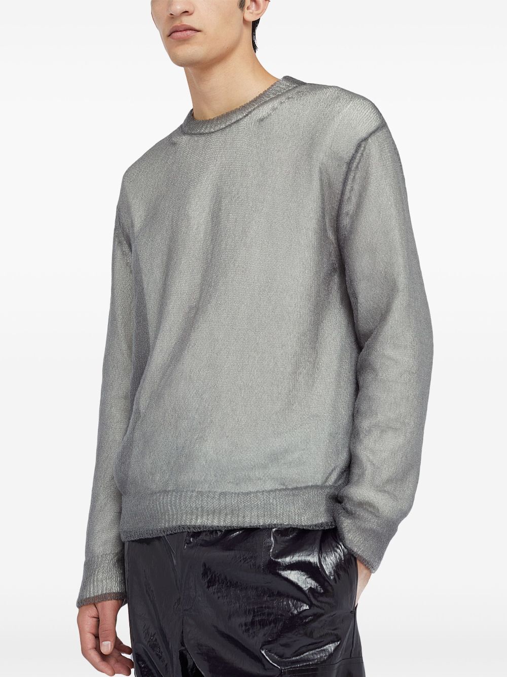 JIL SANDER-JUMPER WITH T-SHIRT LINING-