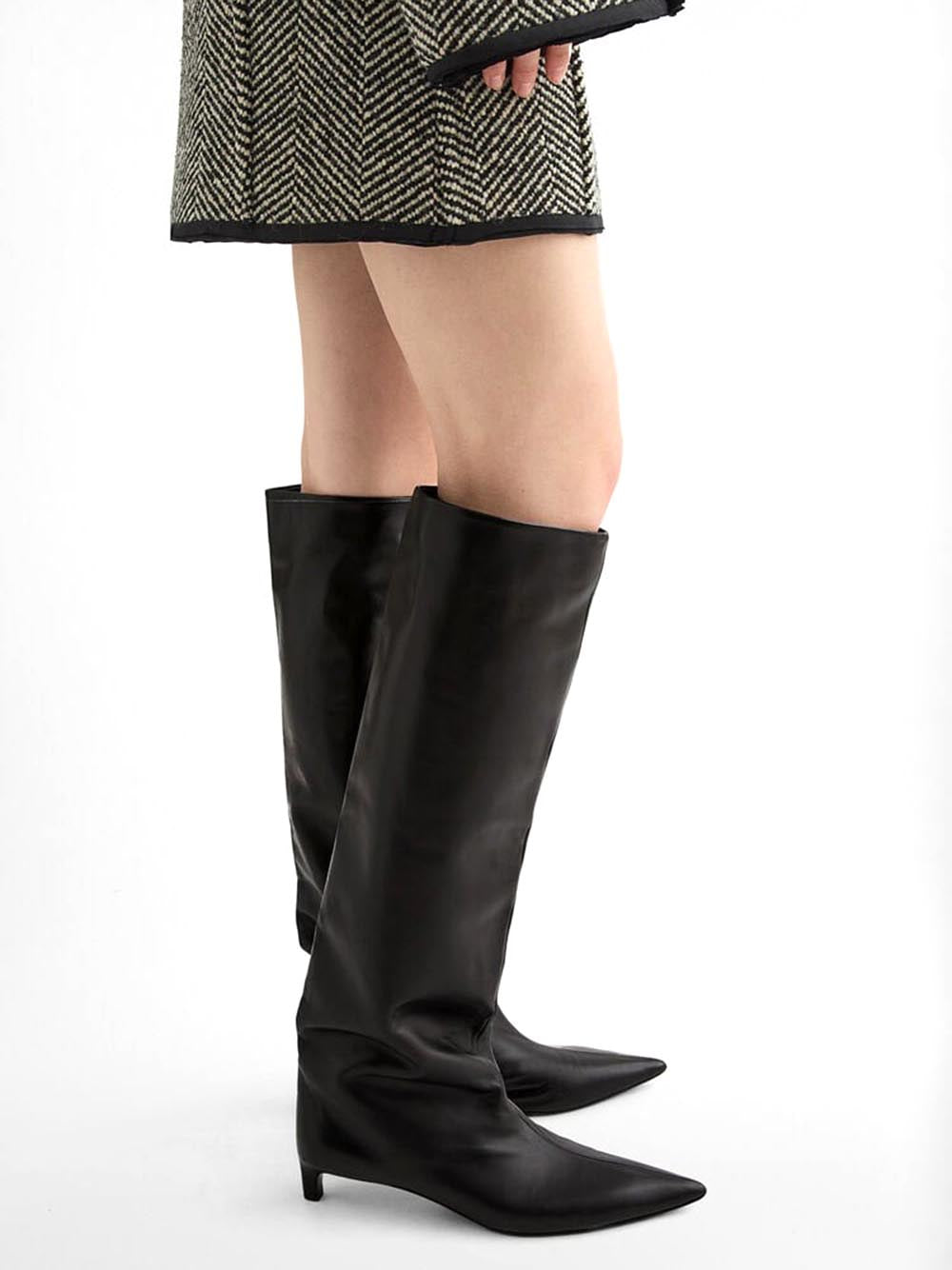 JIL SANDER-Knee-high boots-