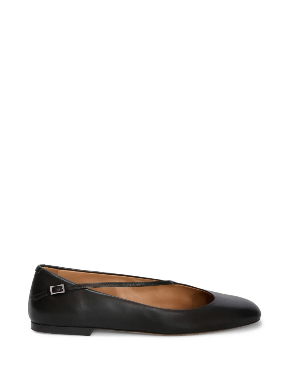 JIL SANDER-leather ballet flats-