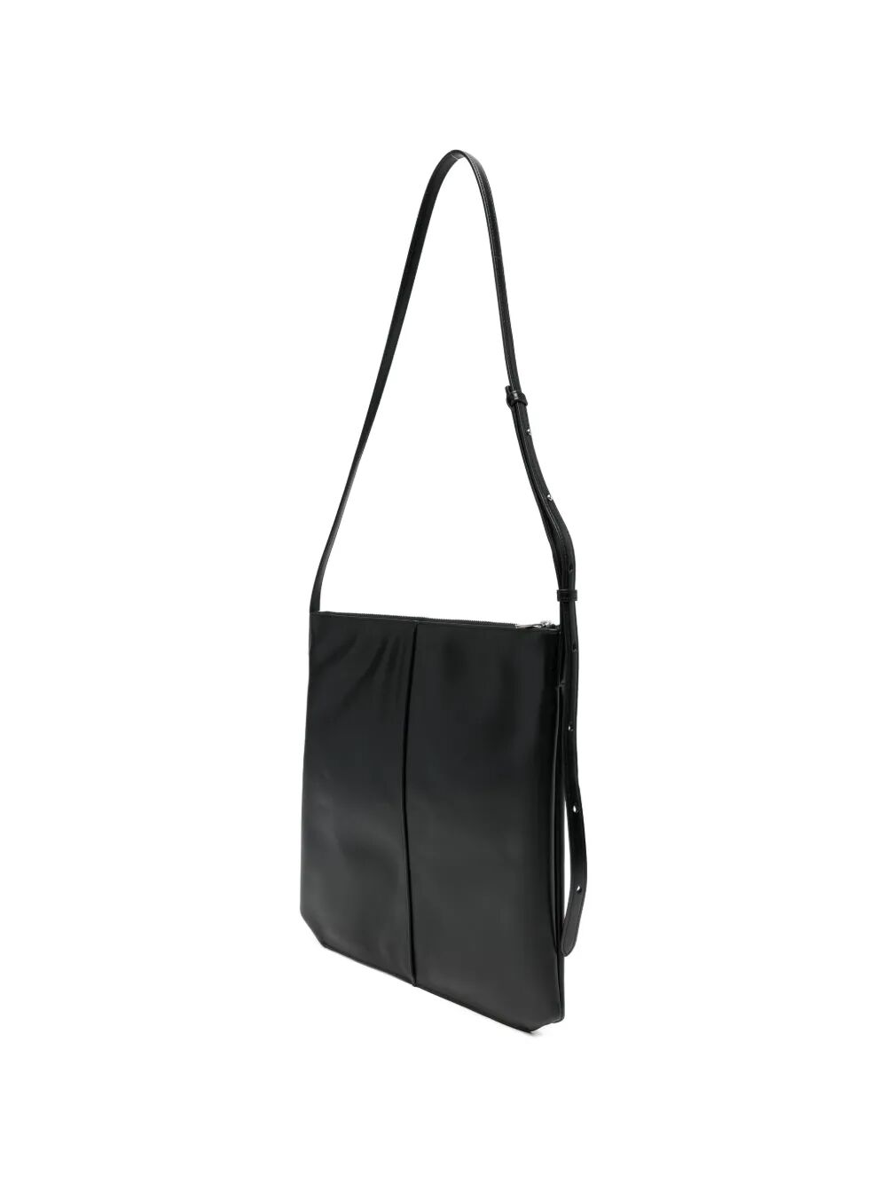 JIL SANDER-Linea zip leather crossbody bag-J08WG0063P9046 001 – Dope