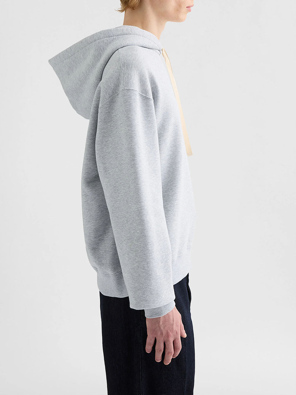 JIL SANDER-SWEATSHIRT 149 W/HOODIE-