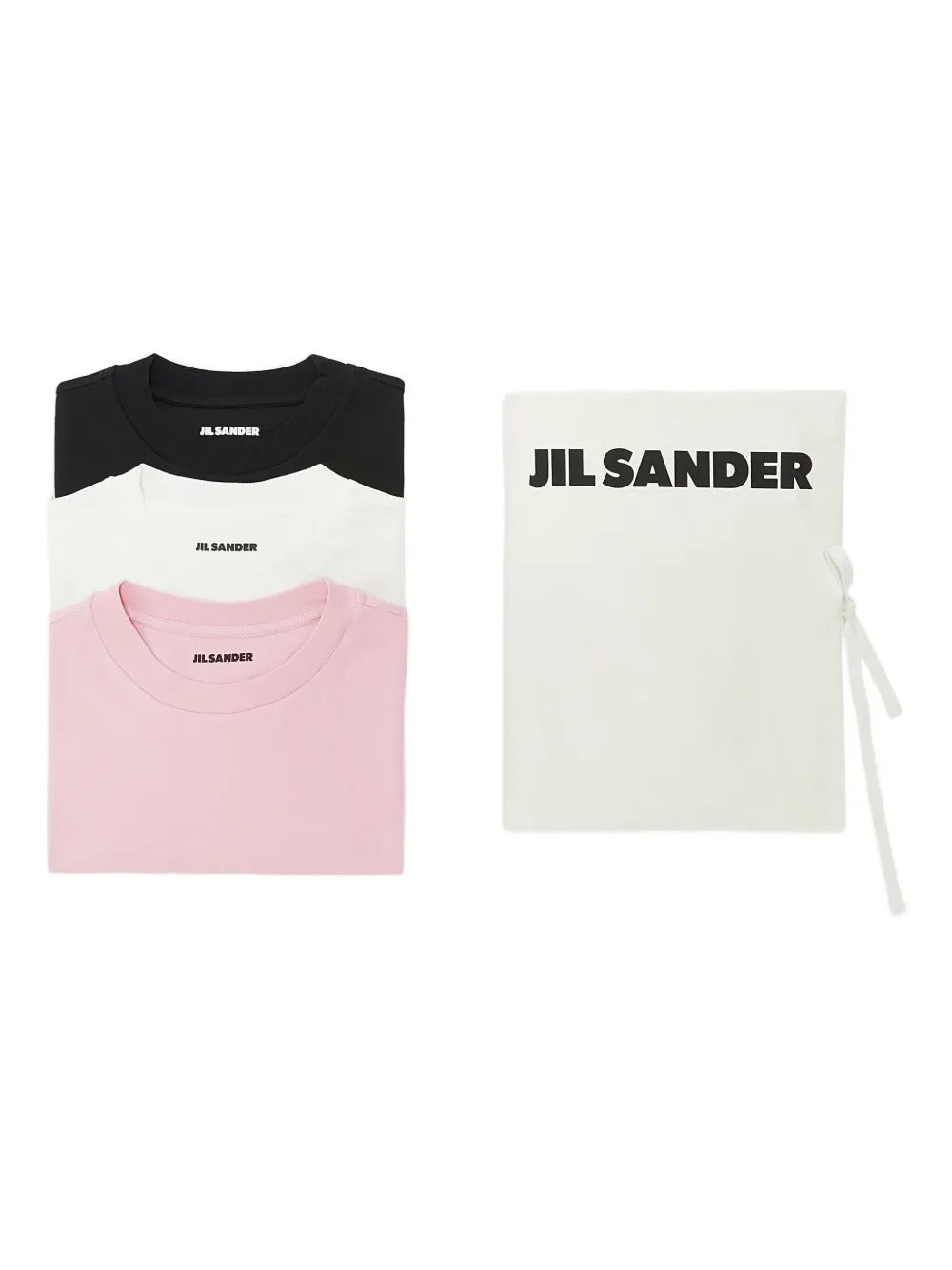 JIL SANDER-T-SHIRT SS 3 PACK-