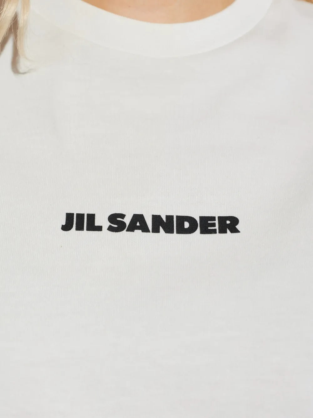 JIL SANDER-LOGO T-SHIRT CN SS-