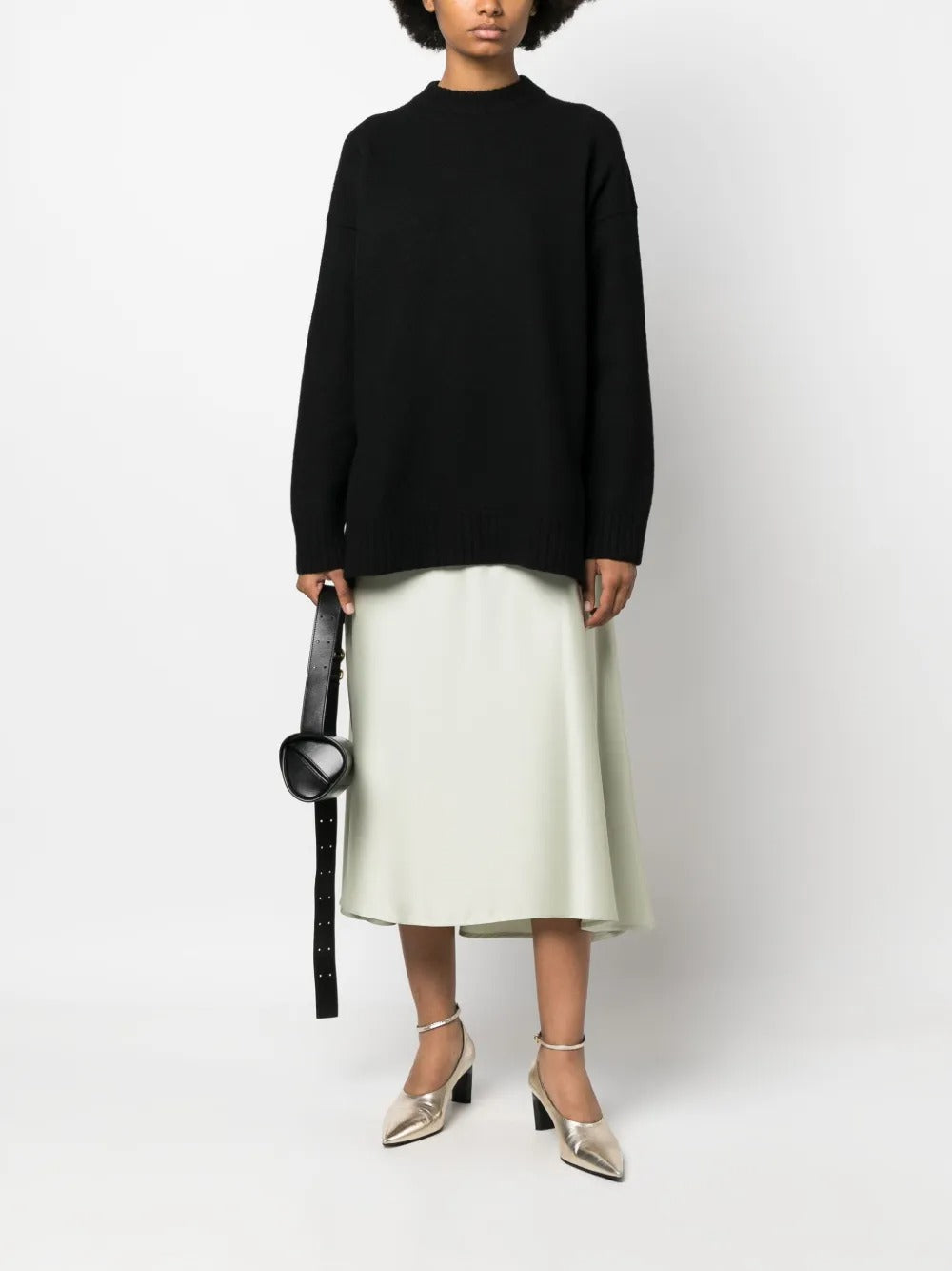 JIL SANDER-long-sleeve crew-neck wool jumper-