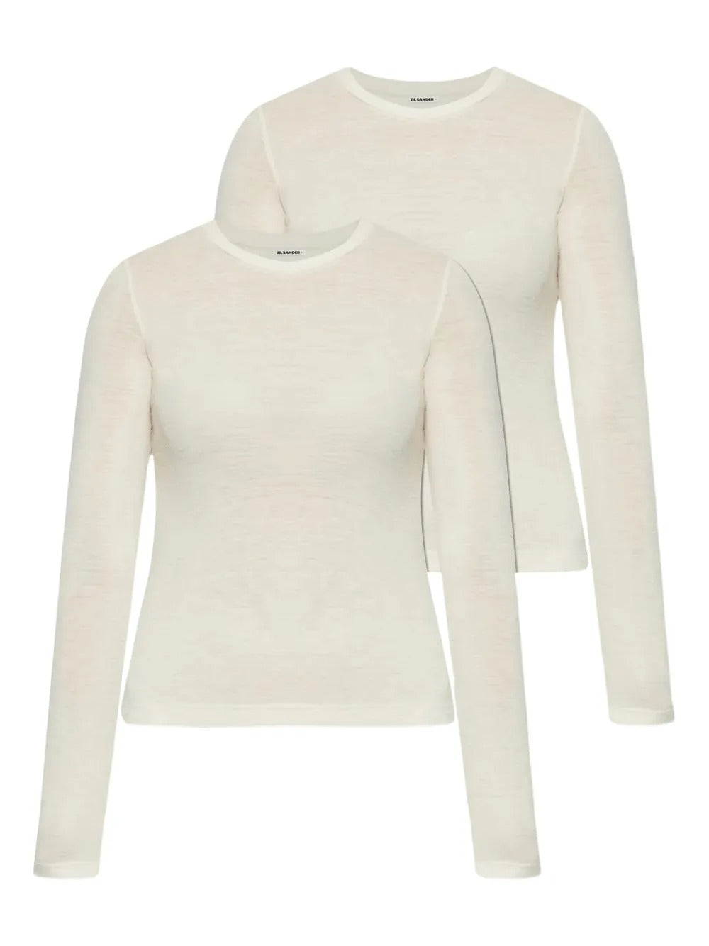 JIL SANDER-long-sleeves tops pack of two-