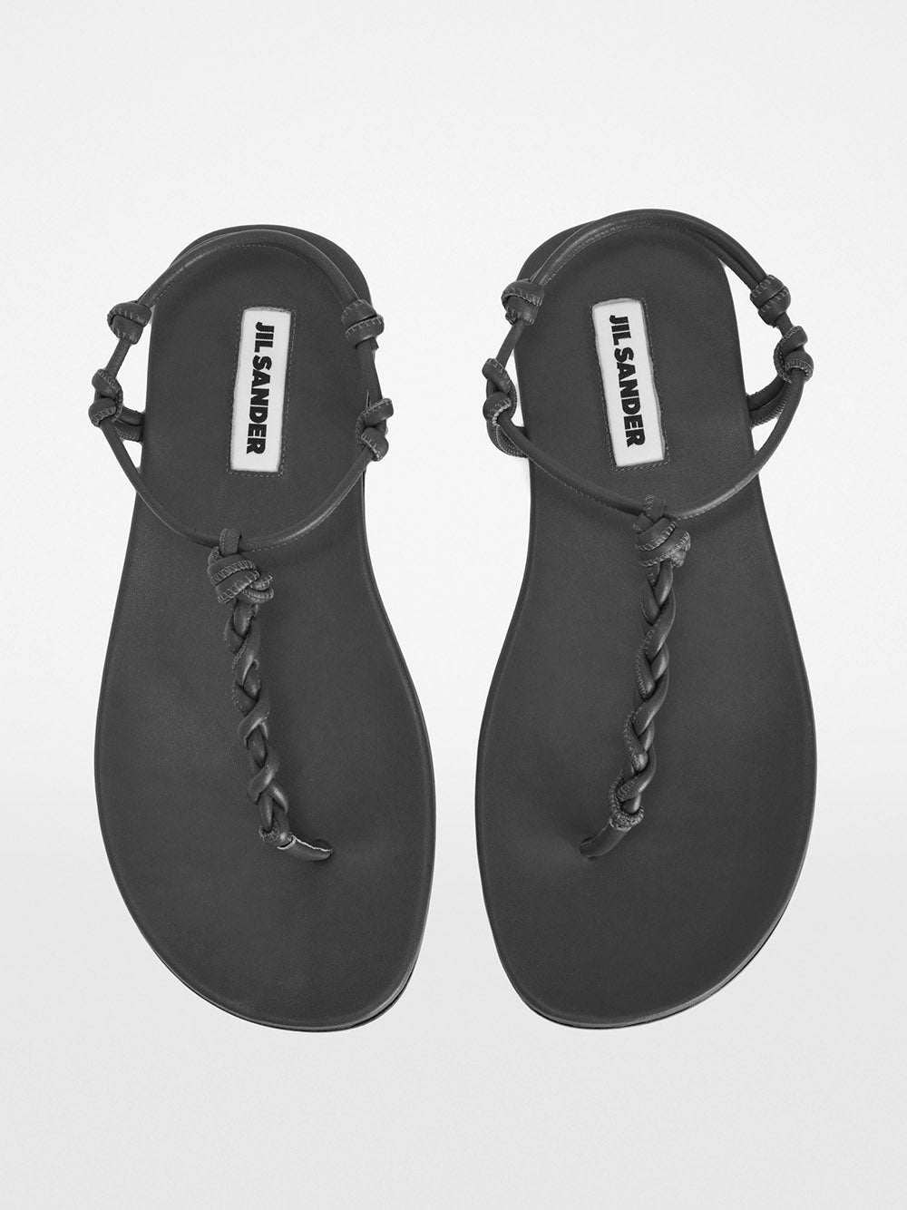 JIL SANDER-Low Tangle Sandals-J16WP0144P7448 001 – Dope