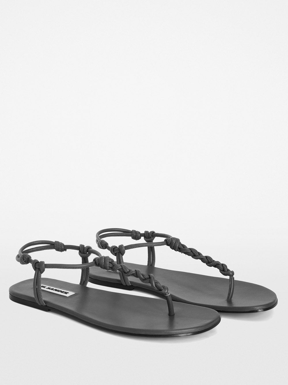 JIL SANDER-Low Tangle Sandals-J16WP0144P7448 001 – Dope