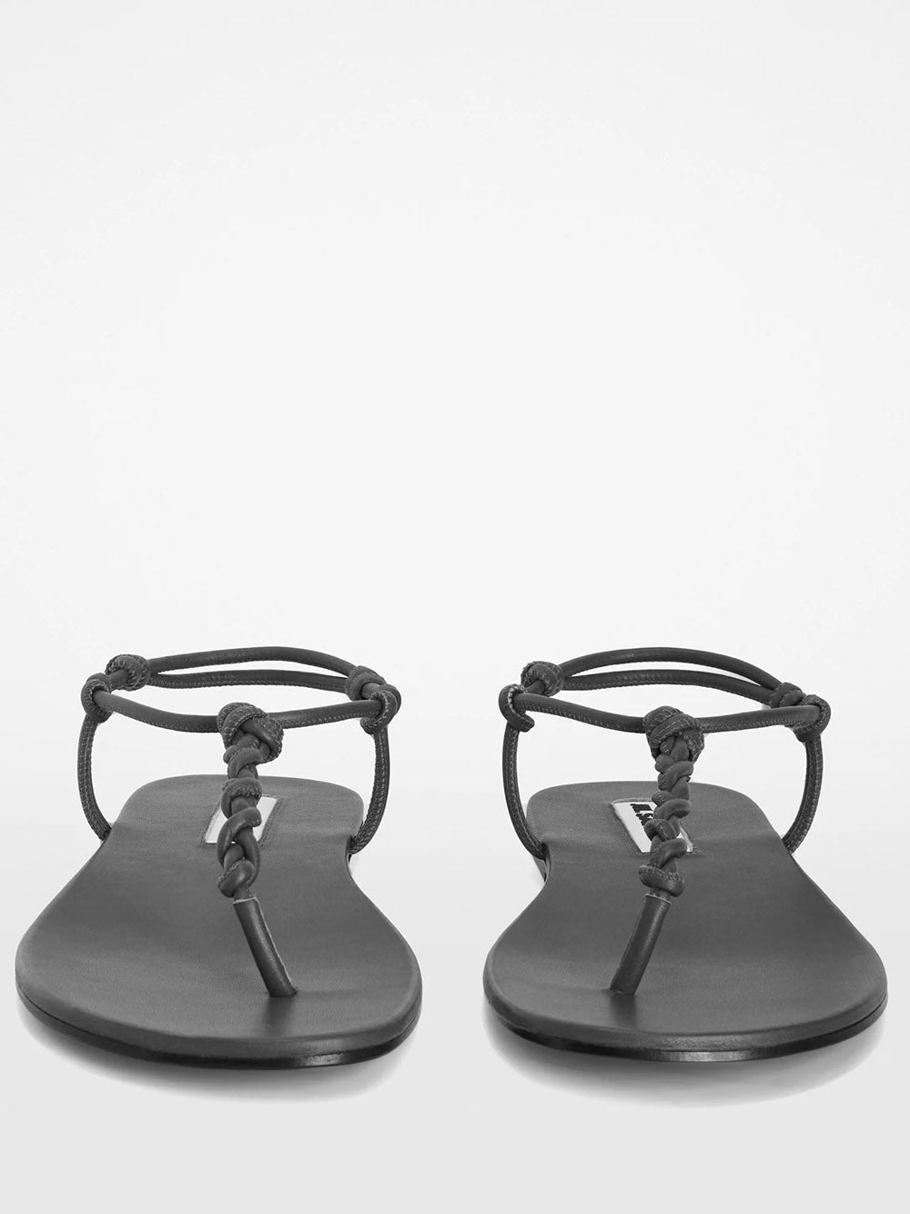 JIL SANDER-Low Tangle Sandals-J16WP0144P7448 001 – Dope