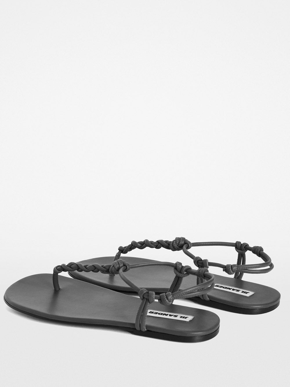 JIL SANDER-Low Tangle Sandals-J16WP0144P7448 001 – Dope