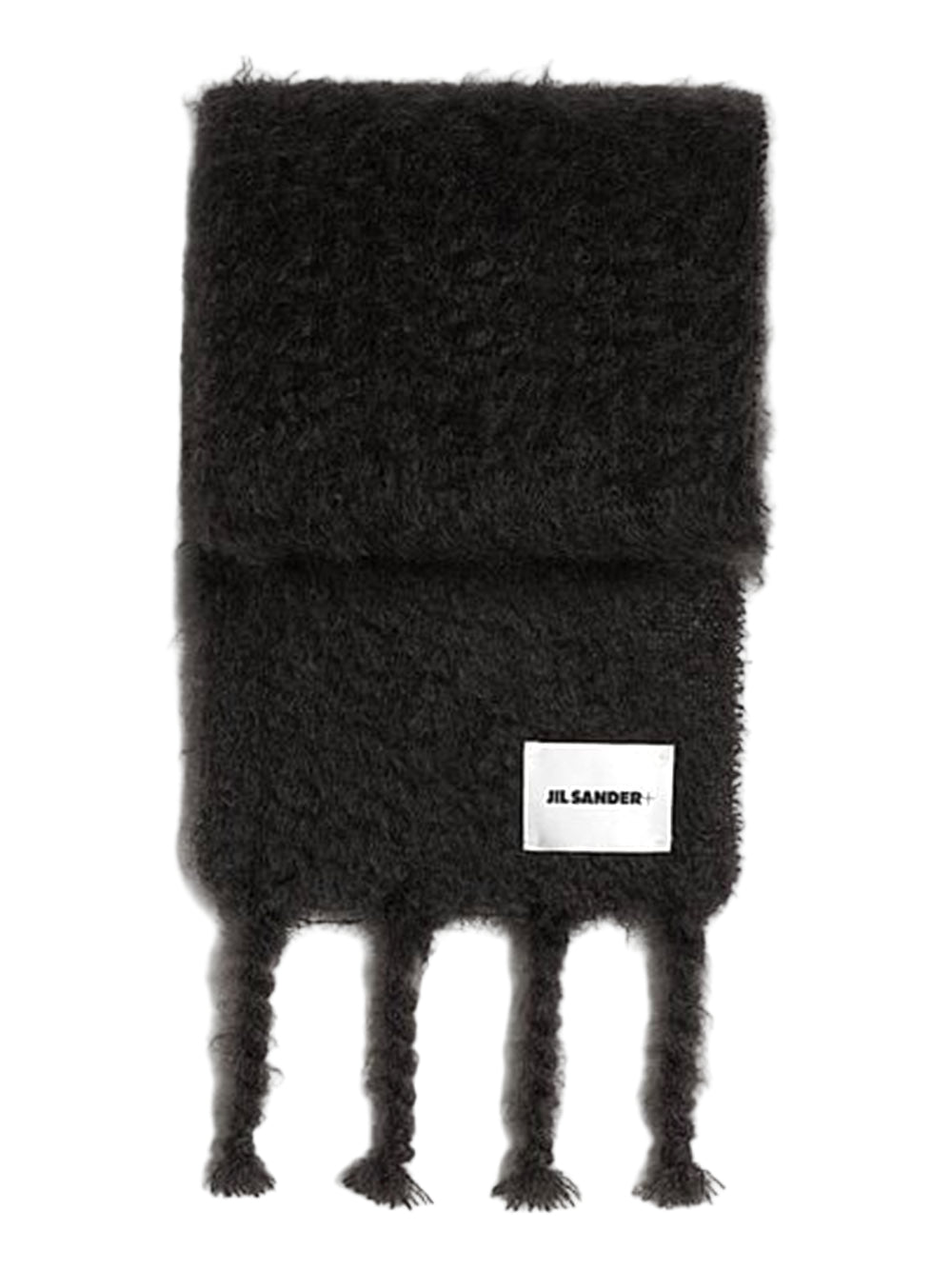 JIL SANDER-PLAIN SCARF + LABEL "JILSANDER+"-