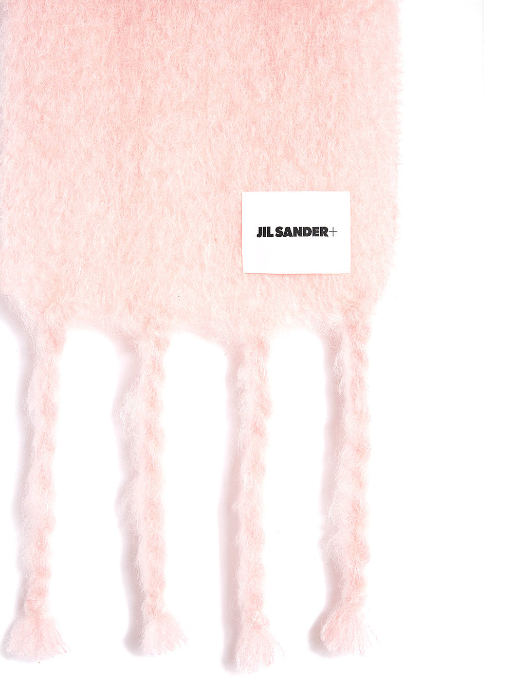 JIL SANDER-PLAIN SCARF + LABEL "JILSANDER+"-