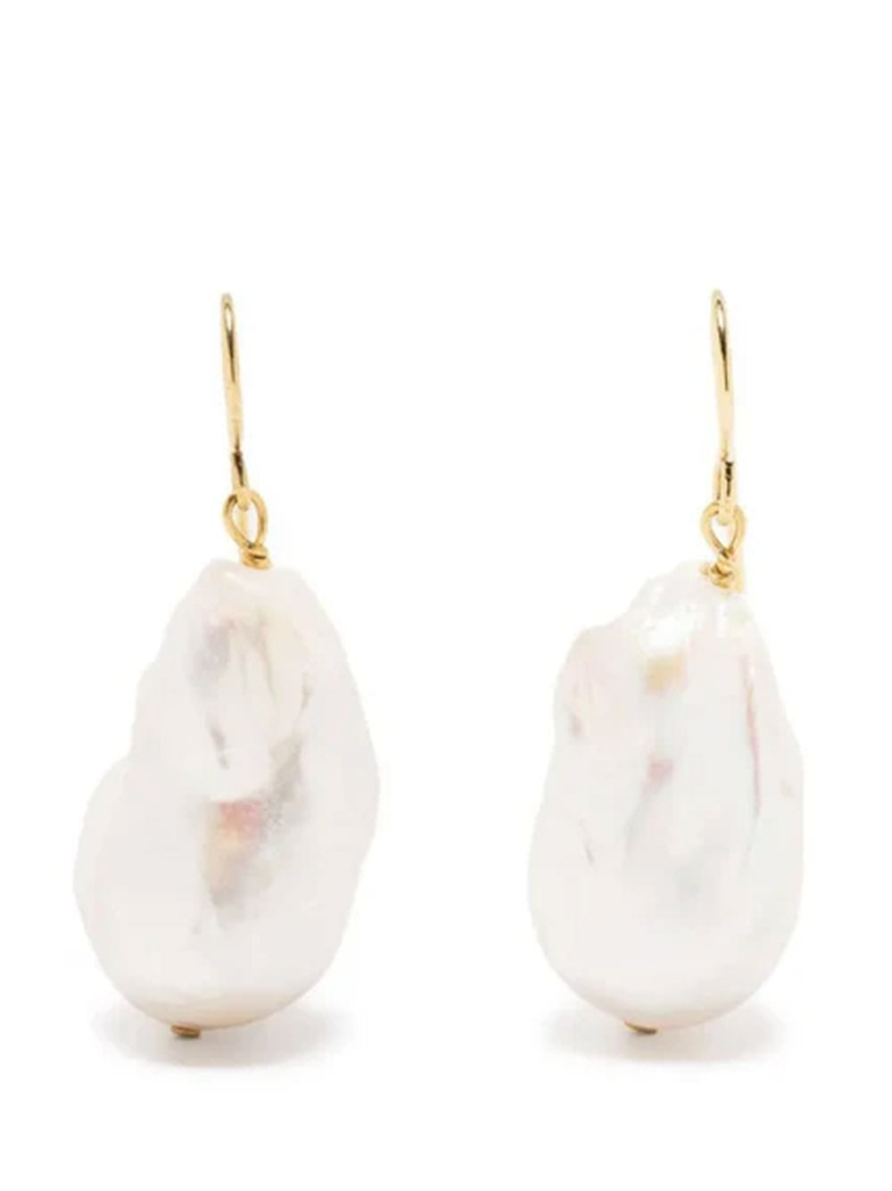 JIL SANDER-pearl-detail drop earrings-