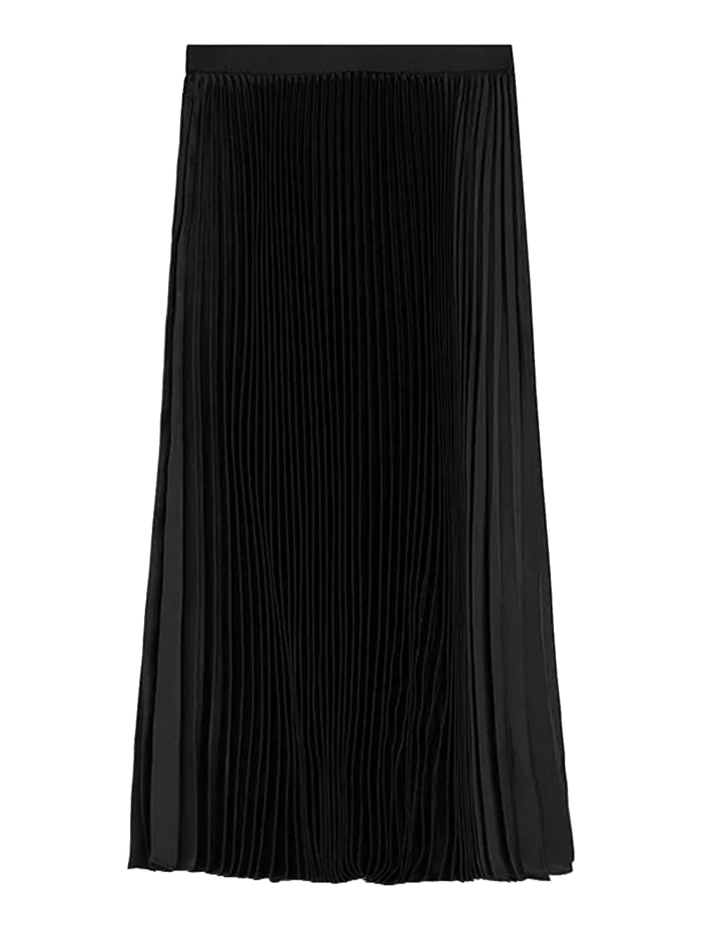 JIL SANDER-pleated shirt with a satin finish-