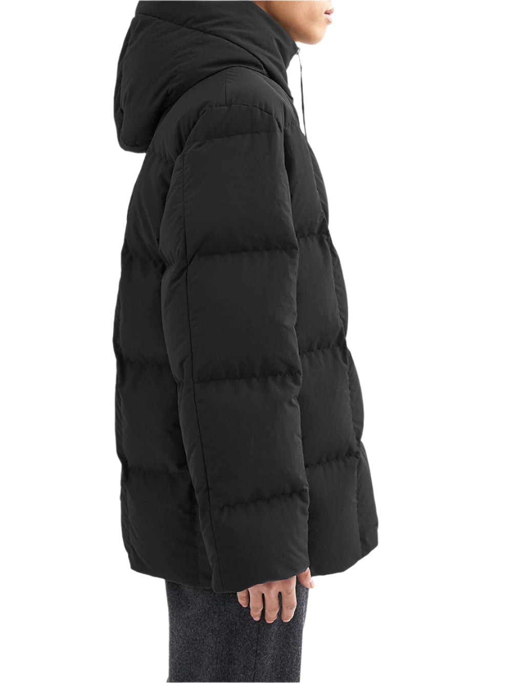 JIL SANDER-Quilted down jacket-J47AF0157J74276 001 – Dope