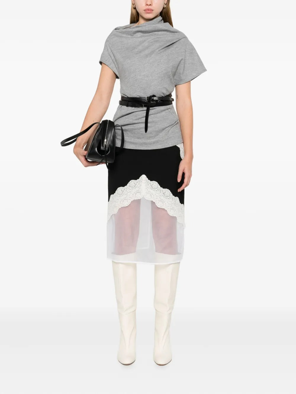 JIL SANDER-SKIRT 113 MF MC-