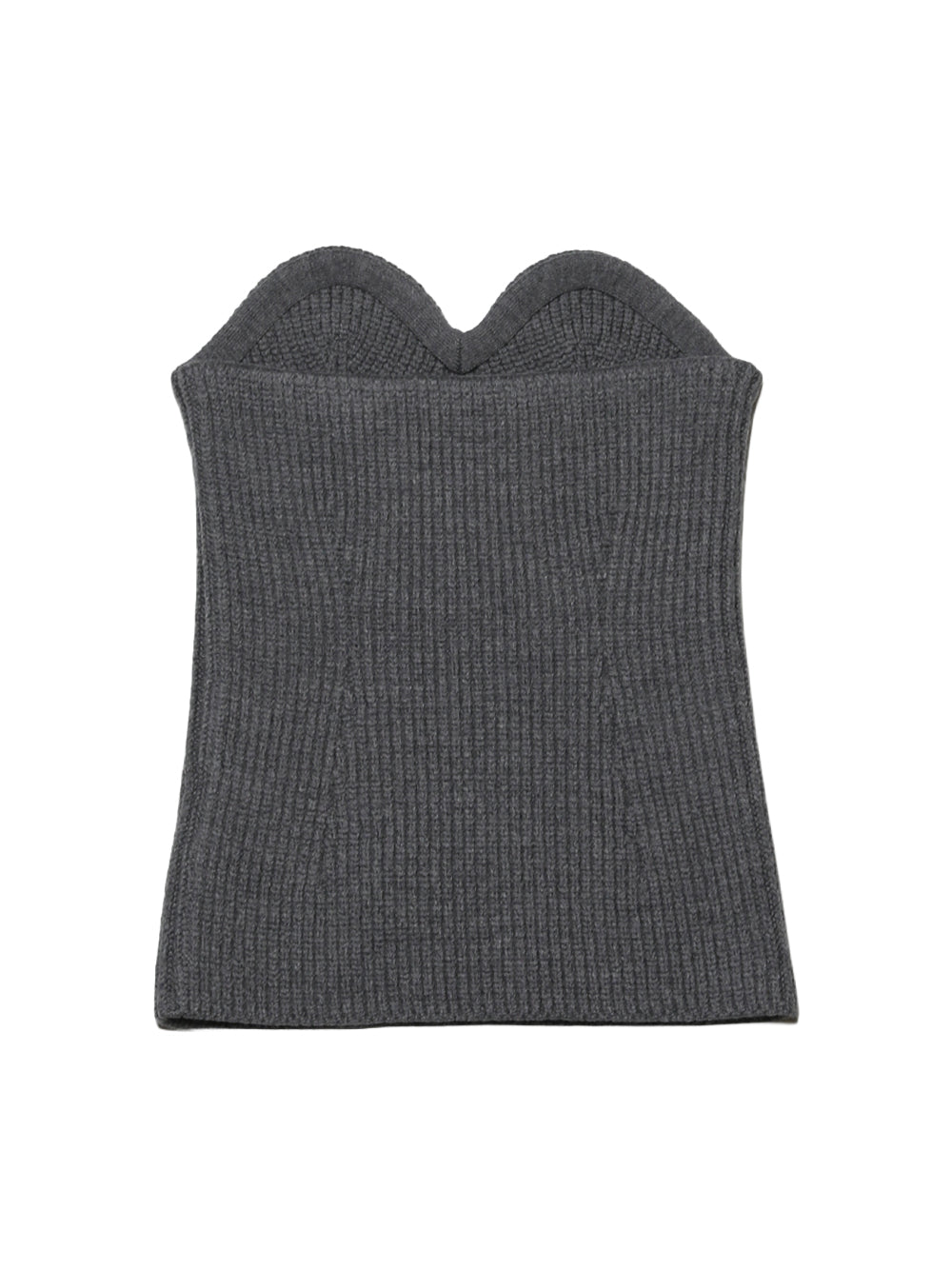 JIL SANDER-STRAPLESS KNITTED TOP-