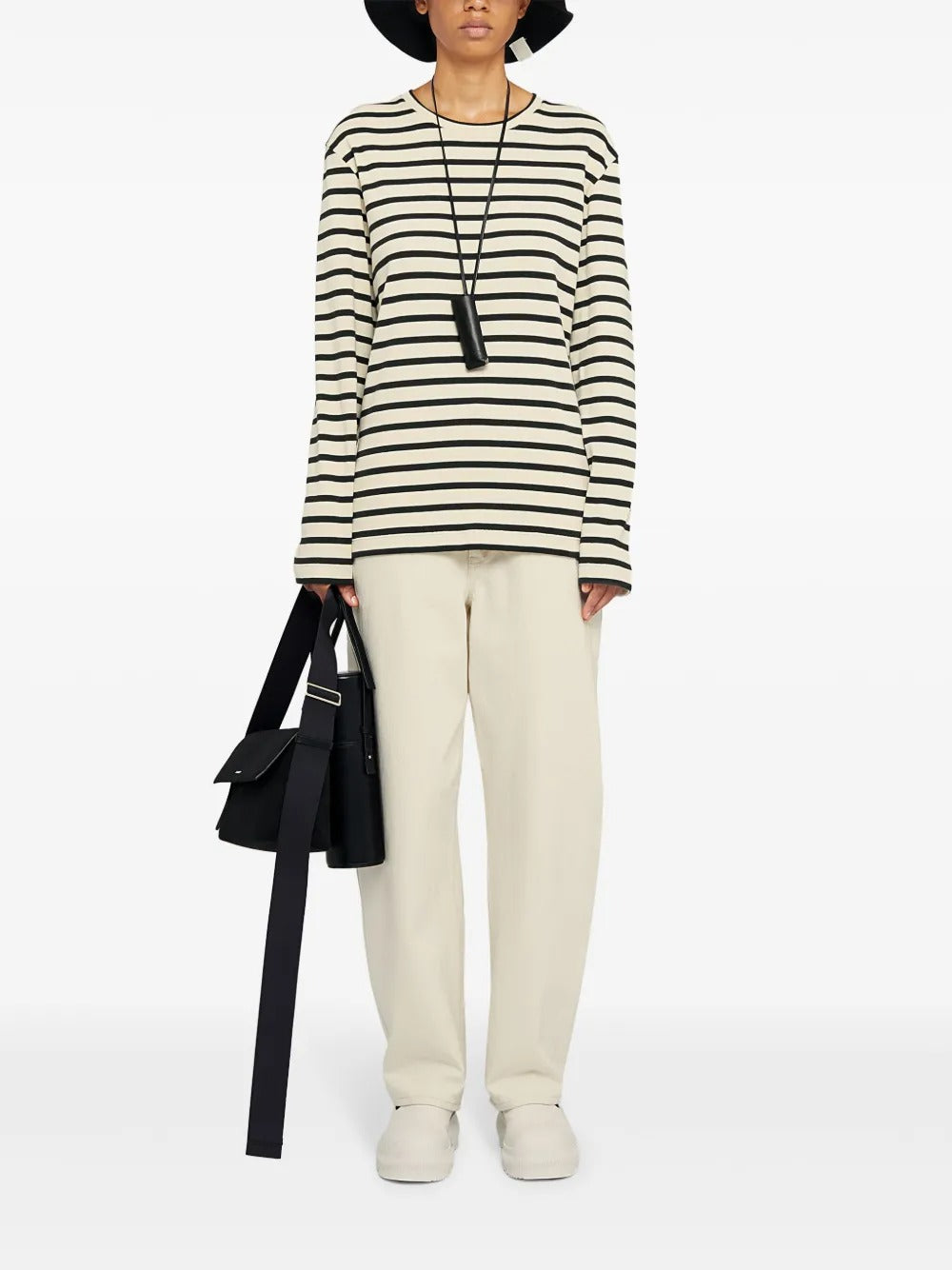 JIL SANDER-LONG-SLEEVED TOP-