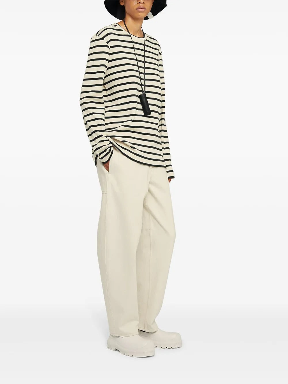 JIL SANDER-LONG-SLEEVED TOP-