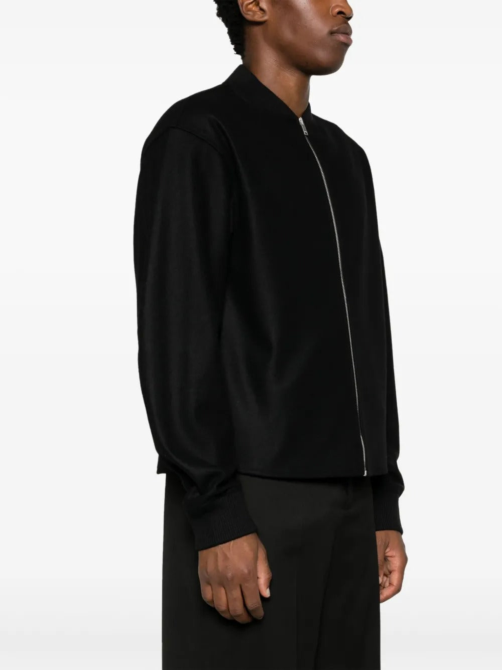 JIL SANDER-SWEATSHIRT W/ZIP-