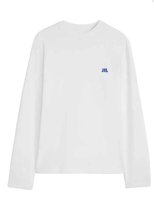 JIL SANDER-T-SHIRT CN LS - EMB-