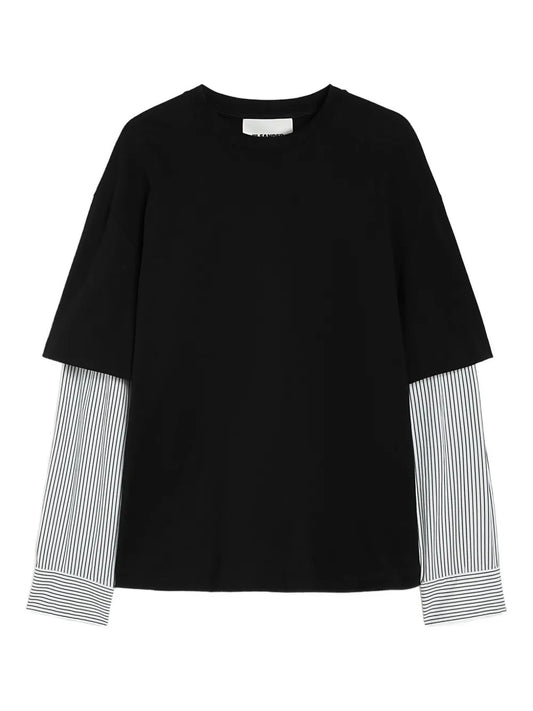 JIL SANDER-T-SHIRT CN LS-