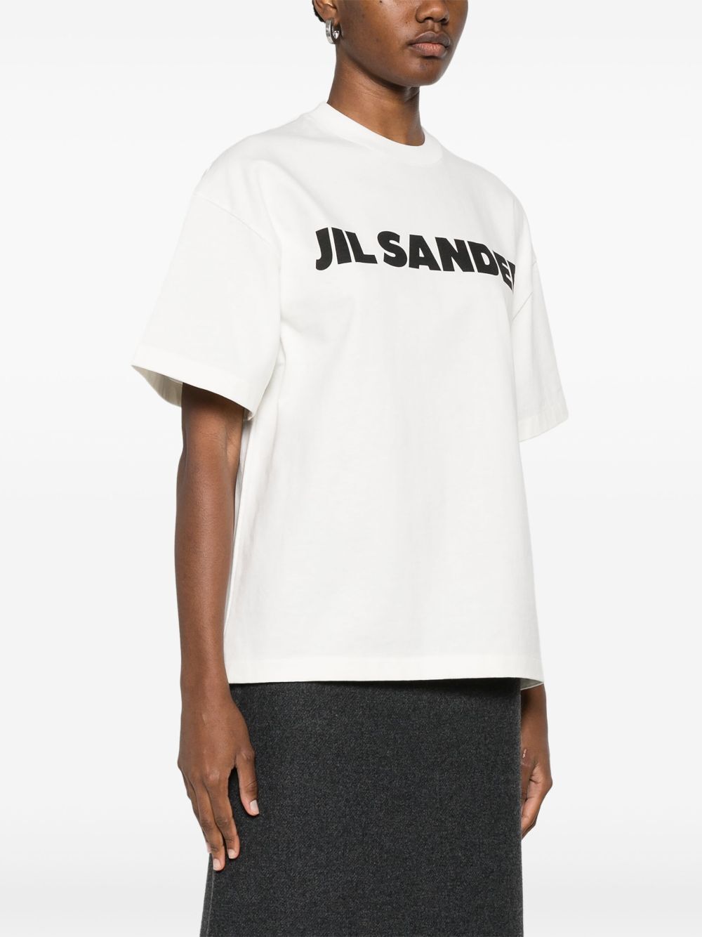 JIL SANDER-T-SHIRT CN SS OS-