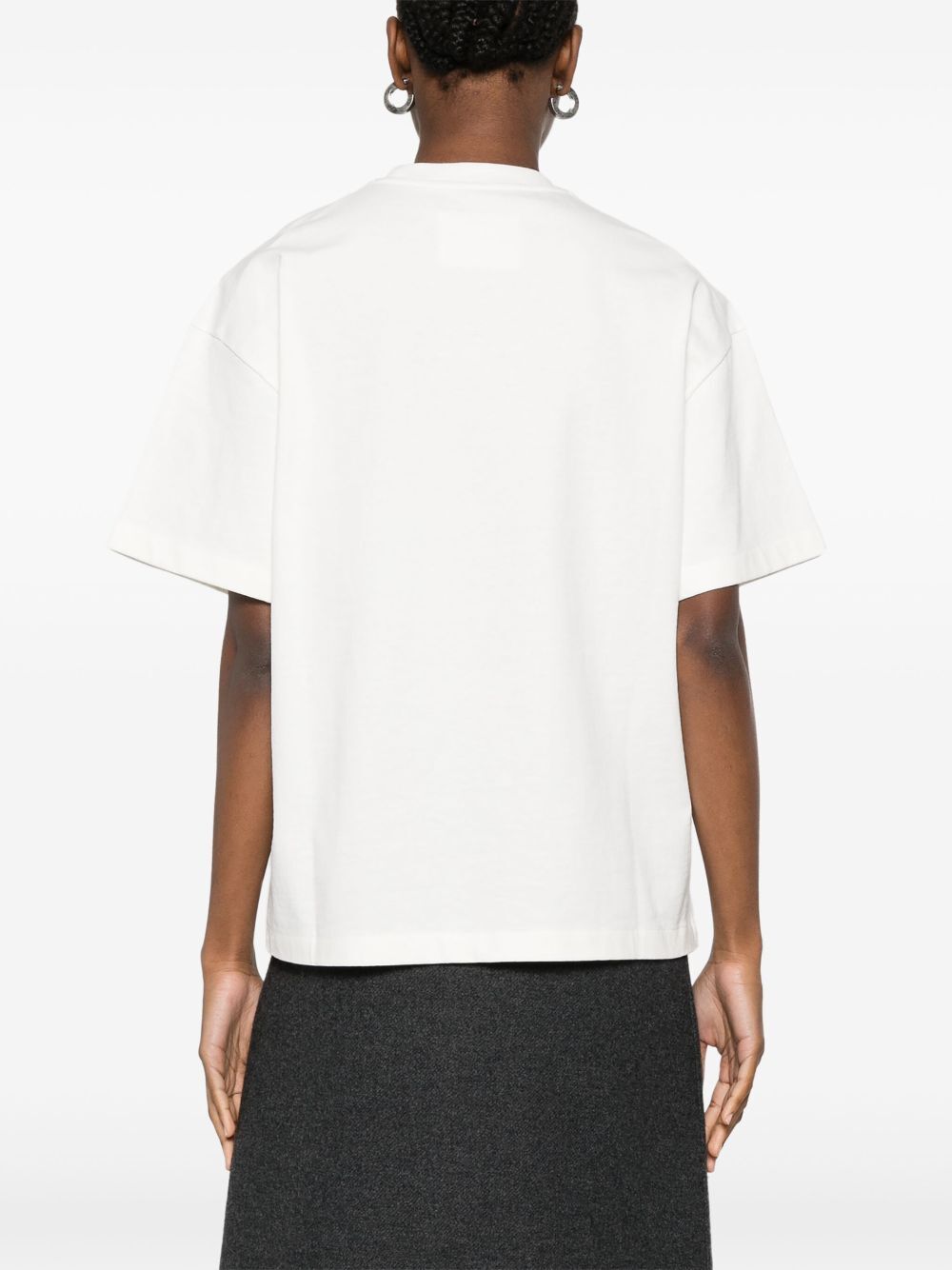 JIL SANDER-T-SHIRT CN SS OS-