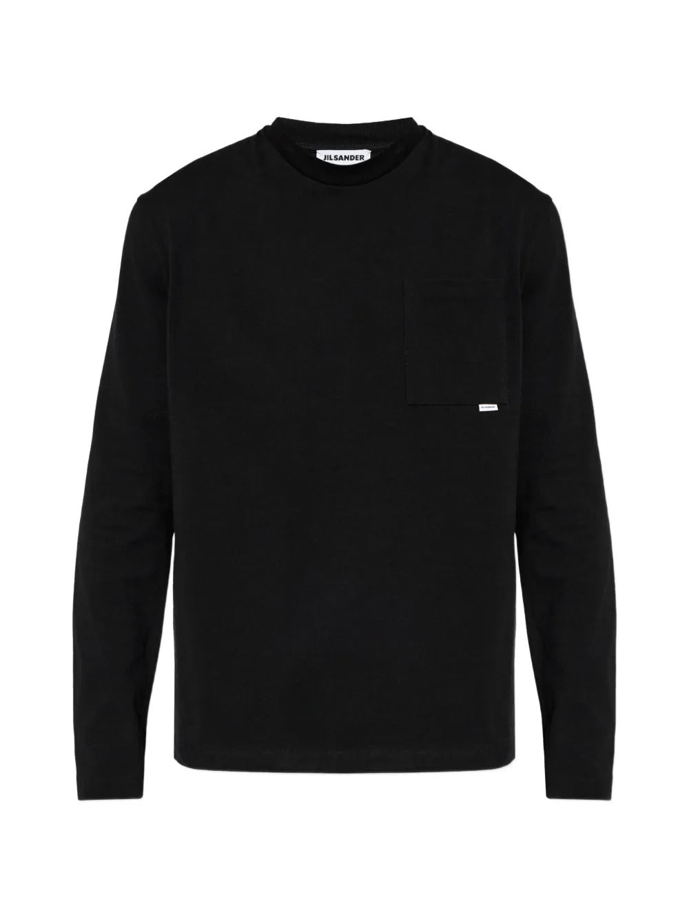 JIL SANDER-T-SHIRT LS W/POCKET-