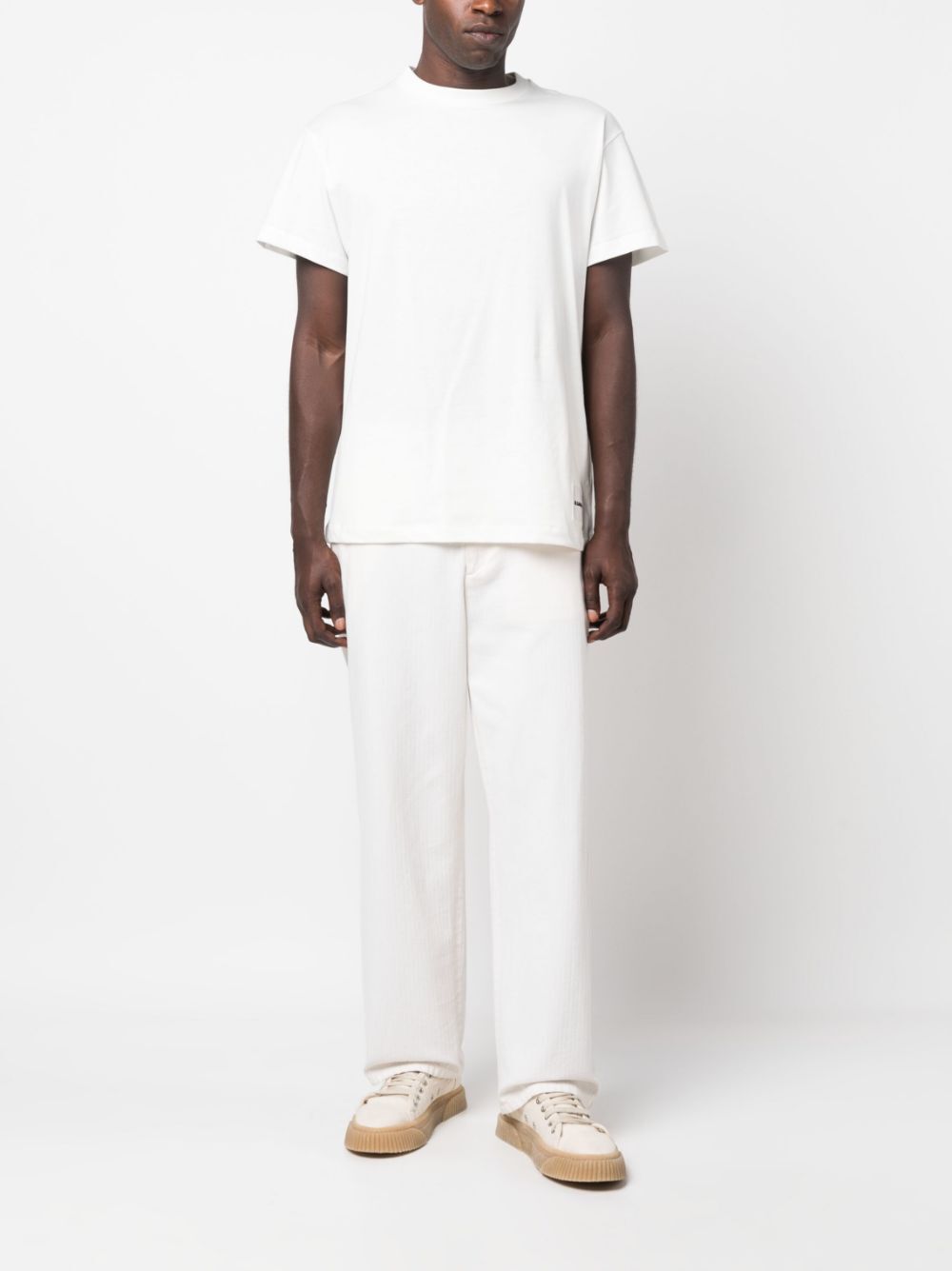 JIL SANDER-T-SHIRT SS 3 PACK-