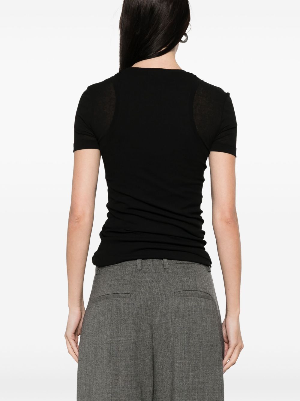 JIL SANDER-TOP CN SS-