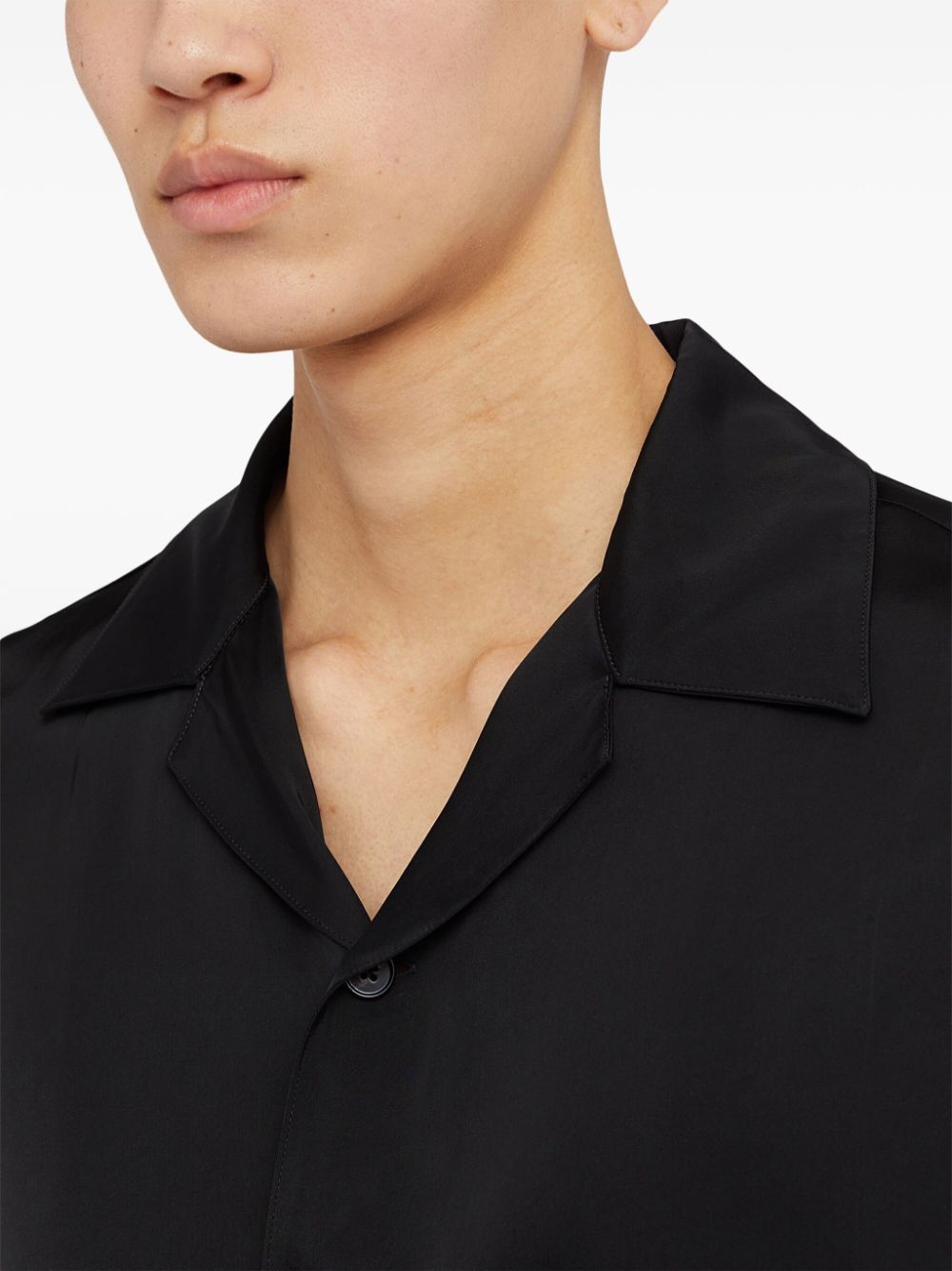 JIL SANDER-VISCOSE SHORT SLEEVE SHIRT-