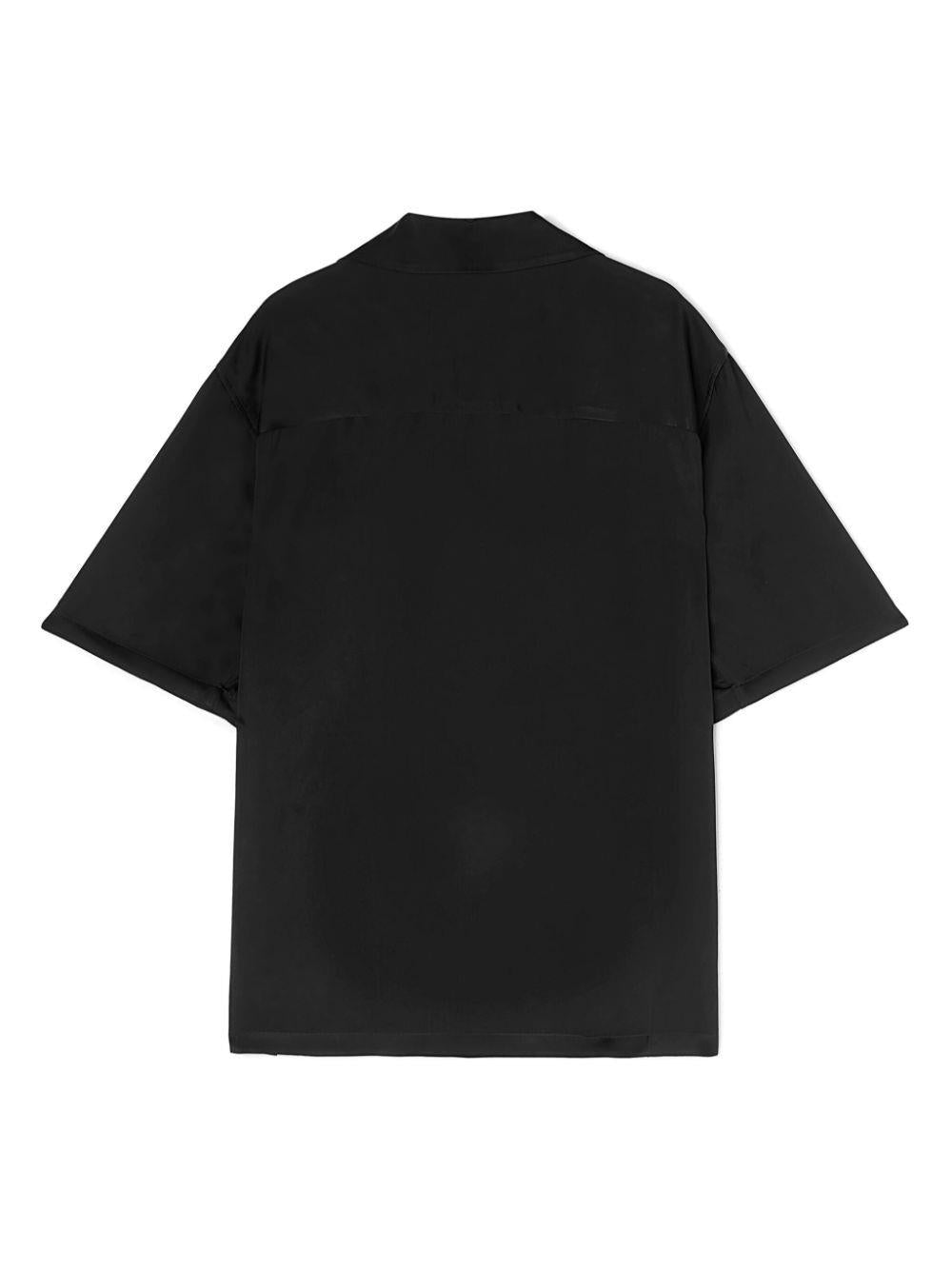 JIL SANDER-VISCOSE SHORT SLEEVE SHIRT-