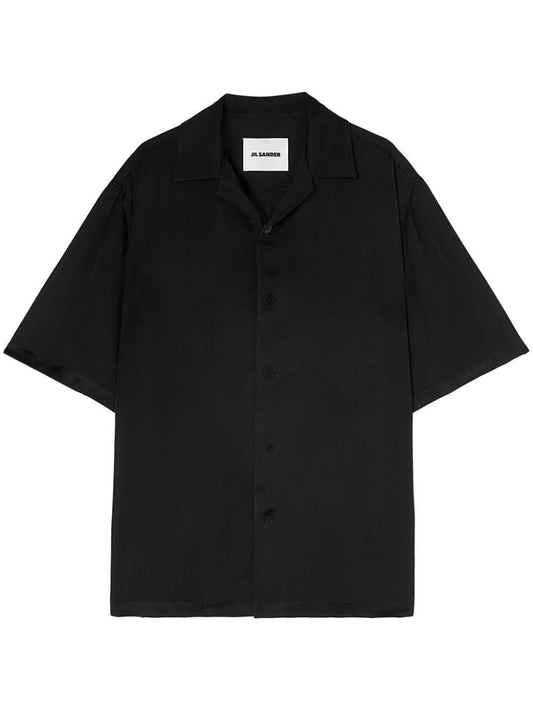 JIL SANDER-VISCOSE SHORT SLEEVE SHIRT-