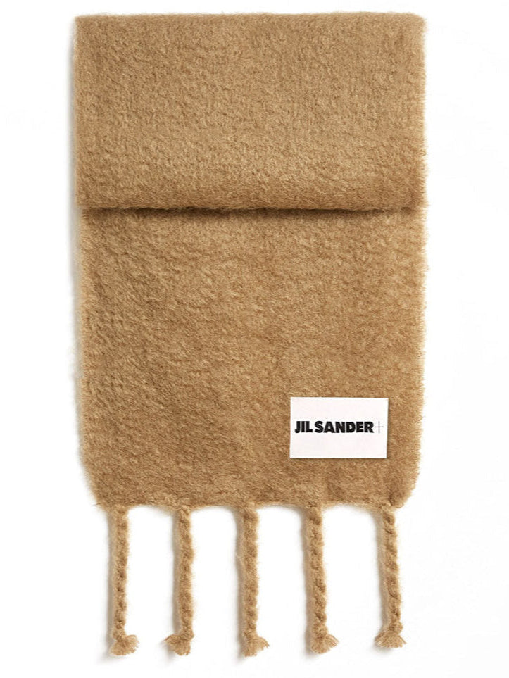 JIL SANDER-PLAIN SCARF "JILSANDER+" LABEL-