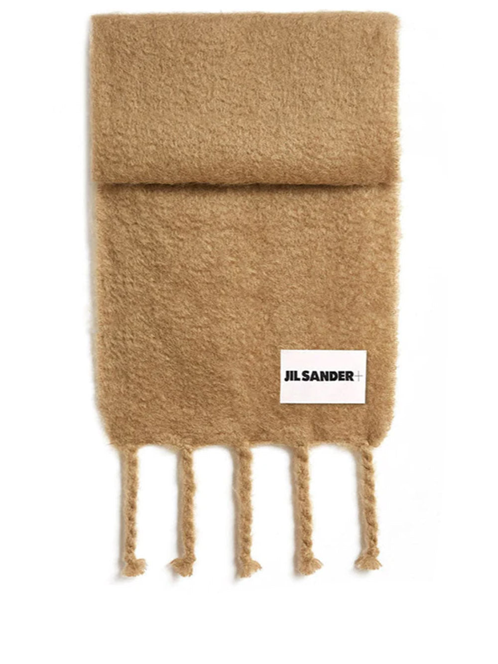 JIL SANDER-Wool blend scarf-