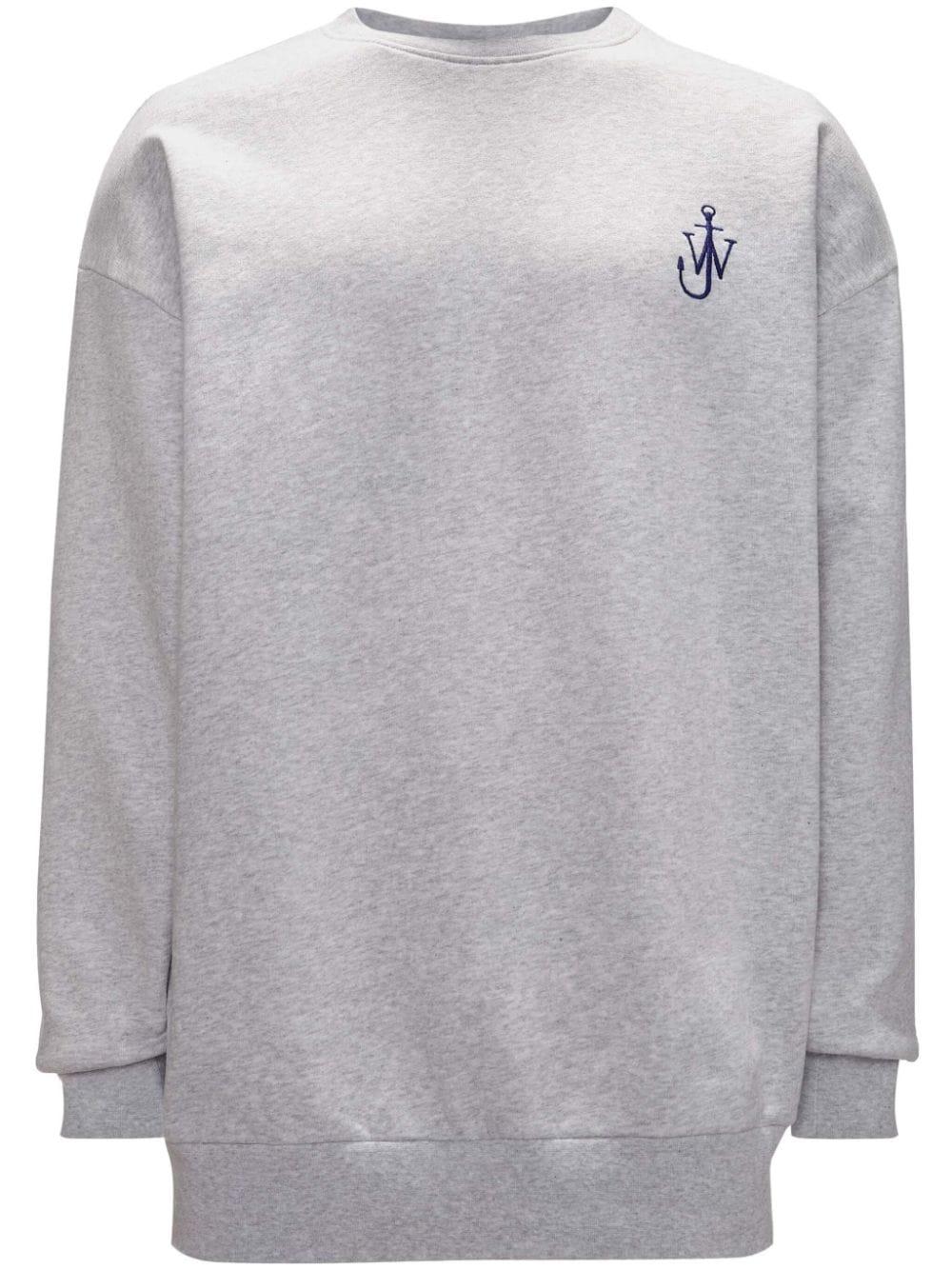 JW ANDERSON-ANCHOR EMBROIDERY BACK PRINT CREWNECK-