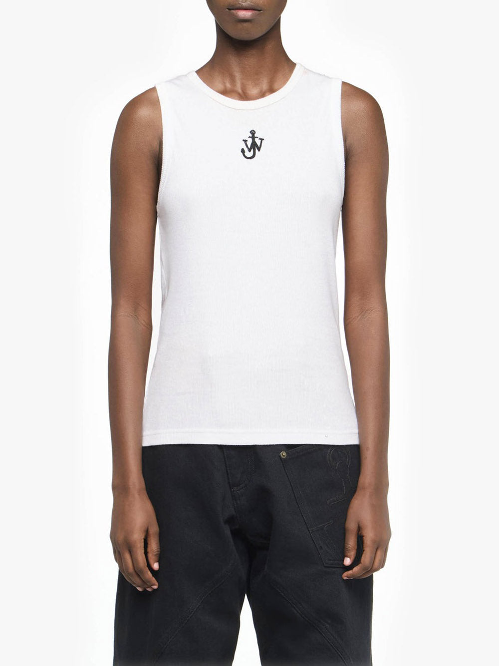 JW ANDERSON-ANCHOR EMBROIDERY VEST-