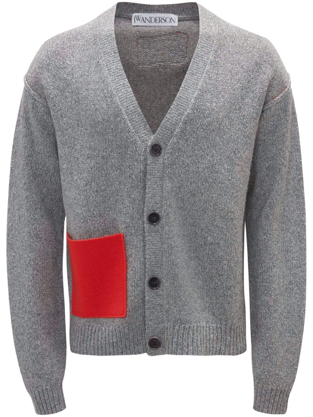 JW ANDERSON-CONTRAST POCKET CARDIGAN-KW1168 YN0350 907