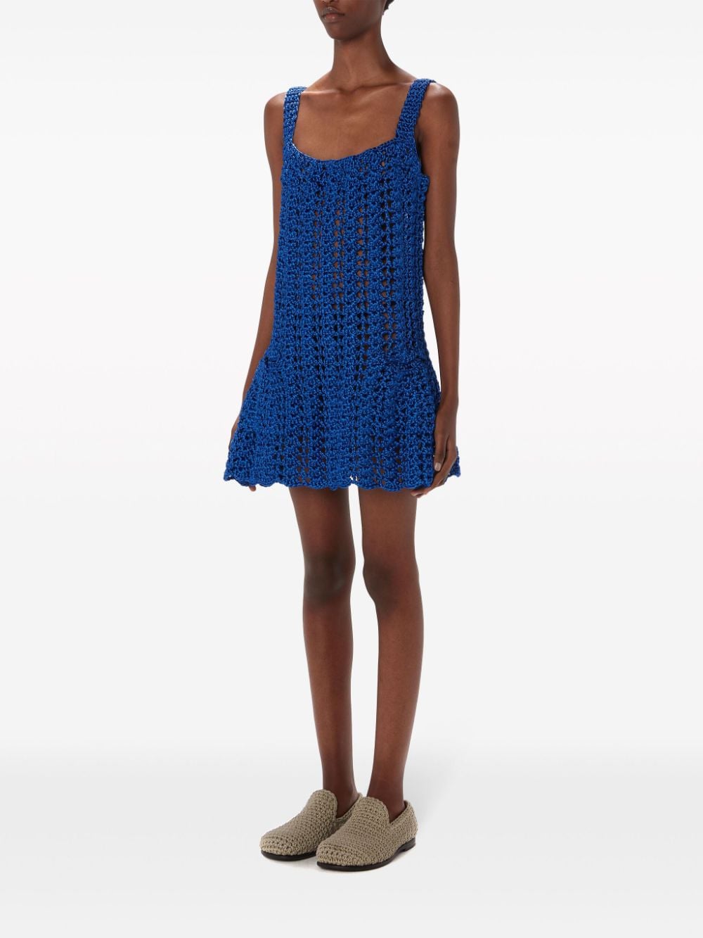 JW ANDERSON-CROCHET MINI DRESS-