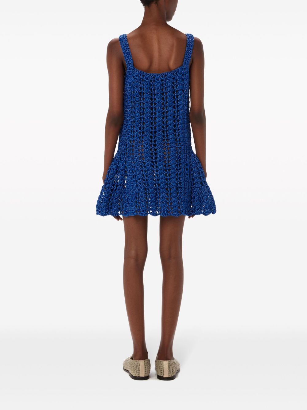 JW ANDERSON-CROCHET MINI DRESS-