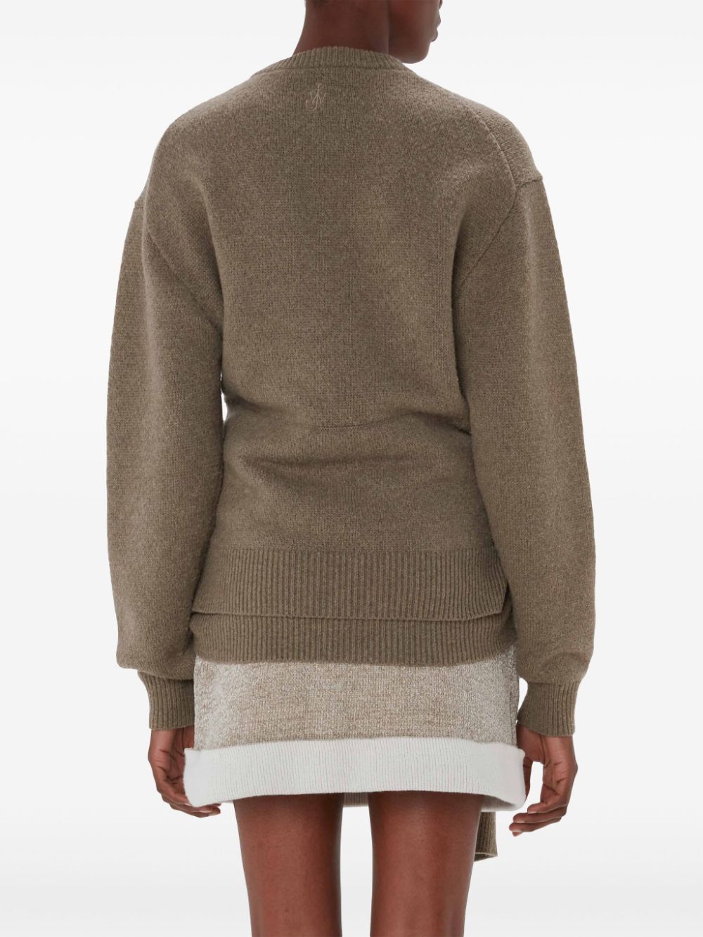 JW ANDERSON-DRAPED TIE FRONT JUMPER-