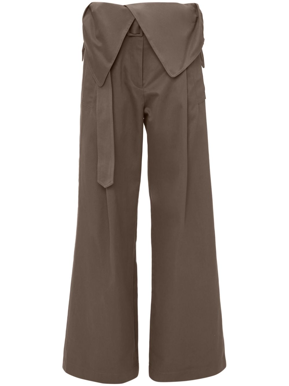 JW ANDERSON-FOLD OVER TRENCH TROUSERS-