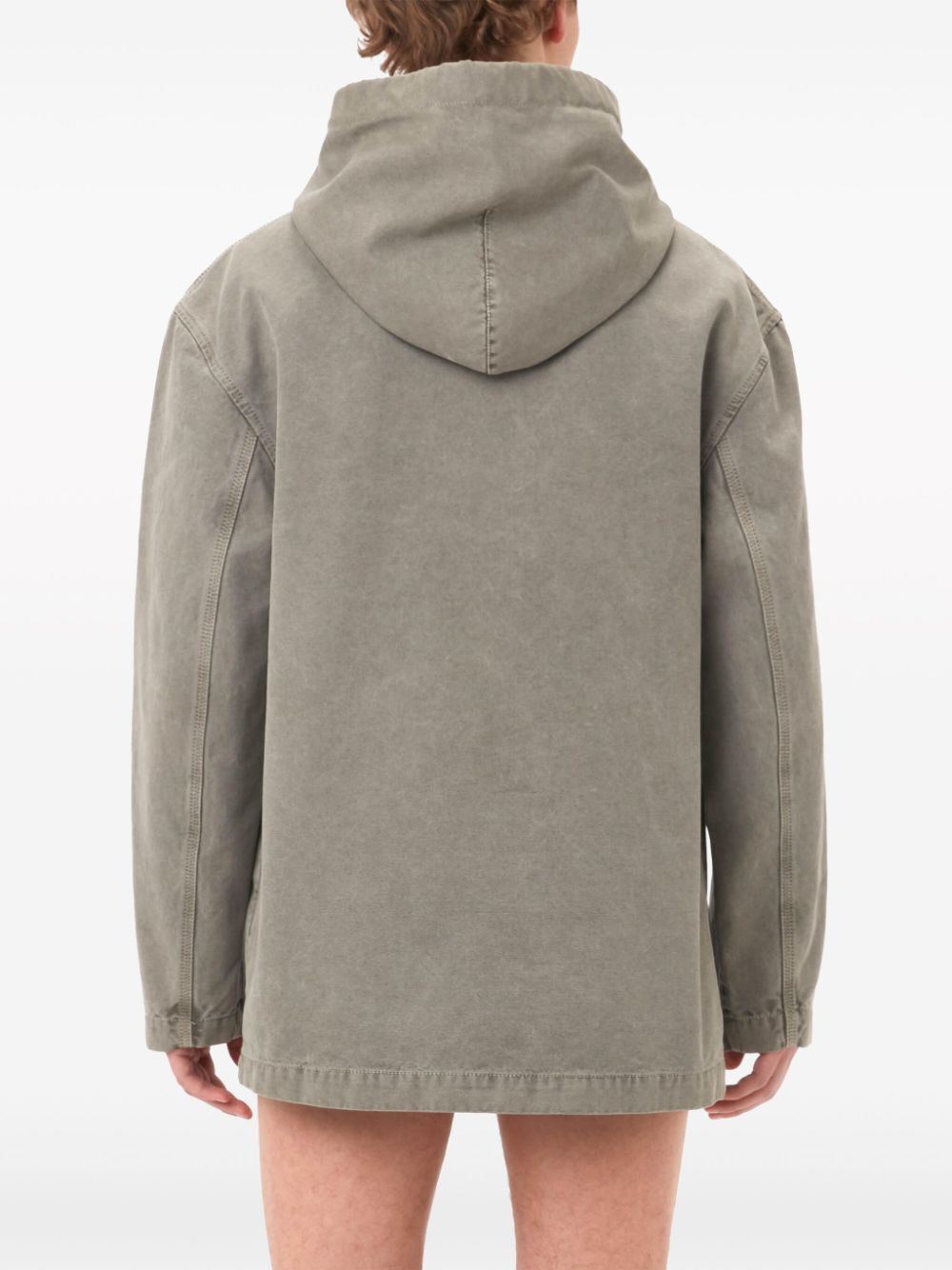 JW ANDERSON-GARMENT DYE HOODIE-JK0311 PG1476 929