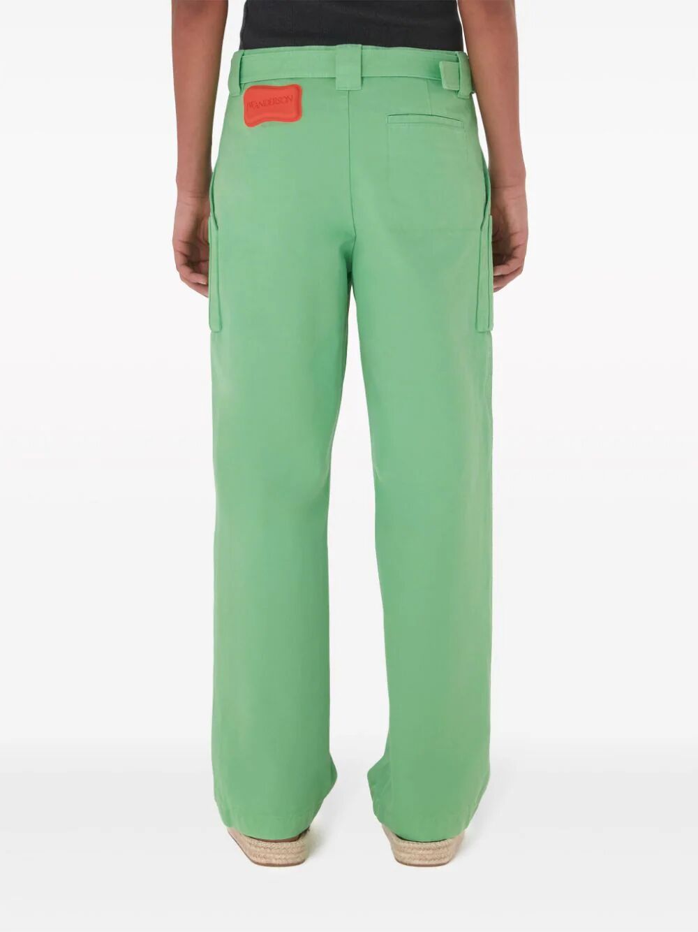 JW ANDERSON-GARMENT DYED CARGO TROUSERS-TR0357 PG1476 524